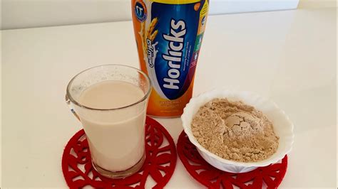 horlicks made with water.